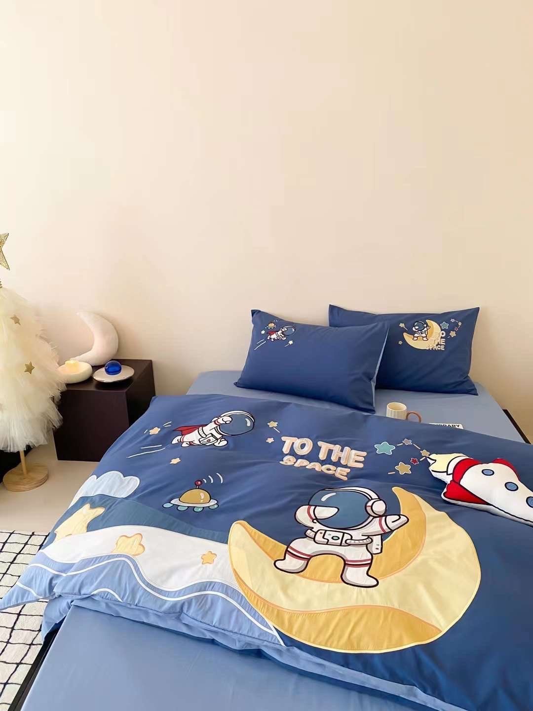Bộ Chăn Ga Cotton Linen Kids - PHI HÀNH GIA