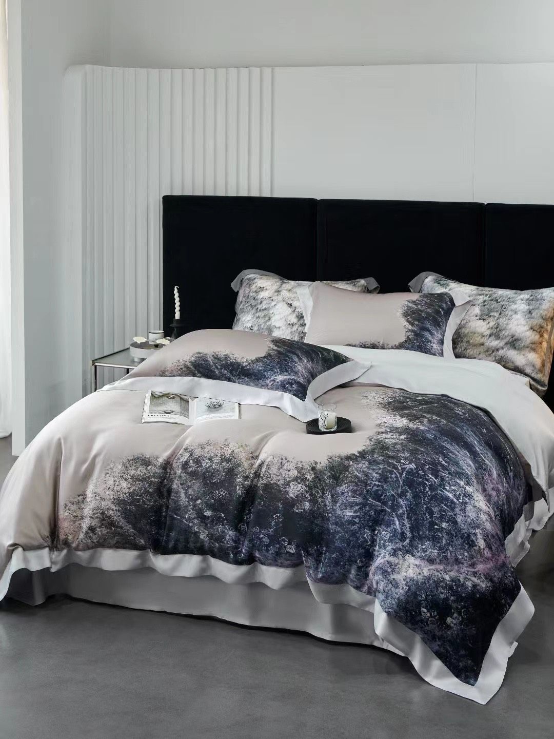 BỘ CHĂN GA LỤA TENCEL 120 JOML - MÀU 1