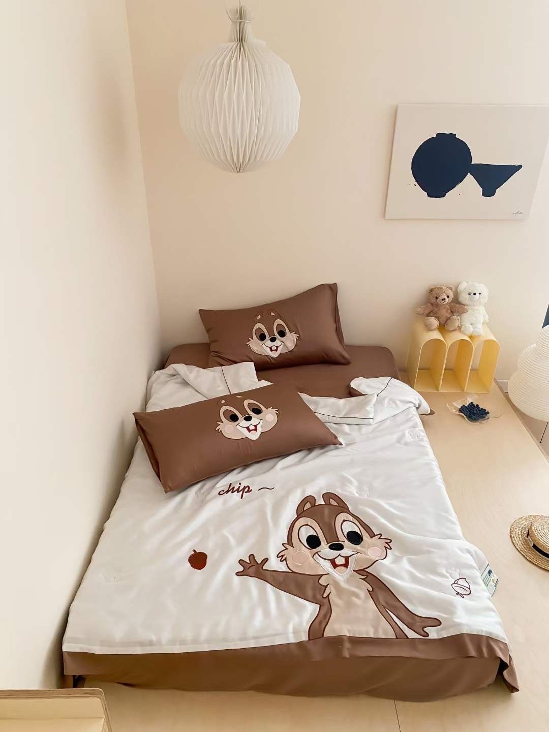 Chăn ga tencel chăn hè cho bé - Chip