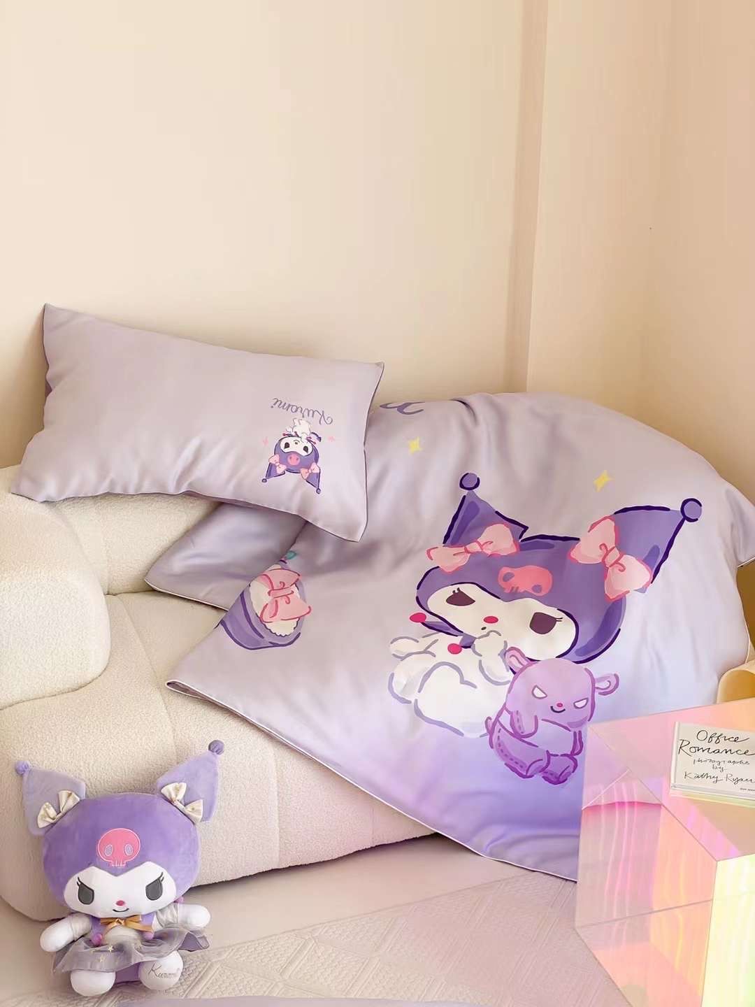 Chăn ga tencel chăn hè cho bé - Kuromi 2