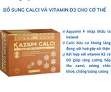 Viên Uống Bổ Sung Canxi Kazium Calci - Hộp 30 viên