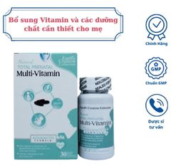 Viên Uống Bổ Bầu Total Prenatal Multi Vitamin- Hộp 30 viên