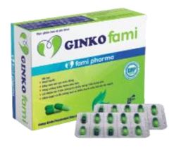Viên uống bổ não GINKO FAMI - hộp 30 viên