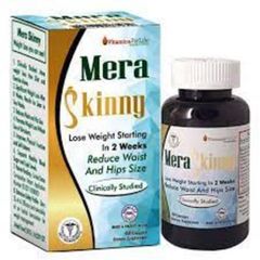 Mera Skinny Viên Uống Giảm Cân An Toàn Chiết Xuất Từ Thảo Dược Hộp 60 Viên