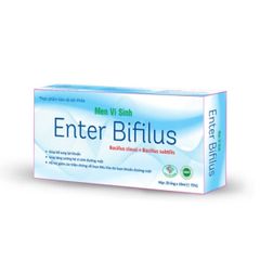 Men Vi Sinh Enter Bifillus Bổ Sung Lợi Khuẩn Hộp 20 Ống x 10ml