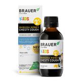 Siro Ho Cho Bé 2 Tháng Tuổi  Brauer Kids Manuka Honey Dry Cough 2+ 100ml Úc