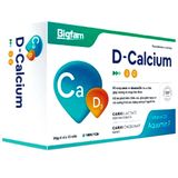 D Calcium Bổ Sung Canxi và vitamin D3 Giúp Xương Chắc Khỏe Big Family Hộp 60 Viên