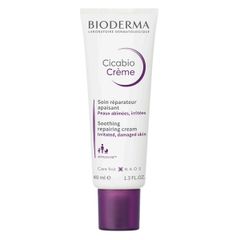 Kem Dưỡng Phục Hồi Da Bioderma Cicabio Crème 40ml Tím