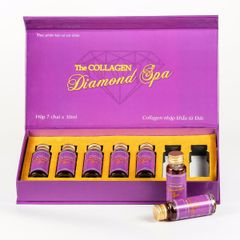 Collagen Diamond Spa Đẹp Da Tăng Đàn Hồi Chống Lão Hóa Hộp 7 Chai X 30ml