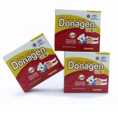 DONAGEN GOLD Giúp Trẻ Ăn Ngon Ngủ Tốt, Phục Hồi Cơ Thể 4 vỉ X 5 ống