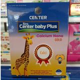 Siro Center Baby Plus Calcium Nano Giúp Trẻ Phát Triển Chiều Cao Hộp 20 Ống