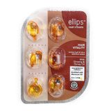 Ellips dưỡng tóc 6'S sức sống mới (Ellips hair vitamin 6'S hair vitality) Vỉ 6 Viên Hộp 12 Vỉ