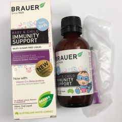 Siro Tăng Cường Sức Đề Kháng Cho Bé Brauer Baby Child Immunity Support