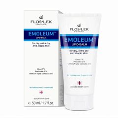 Kem Dưỡng Siêu Cấp Ẩm Viêm Da Cơ Địa Floslek Emoleum Lipid Balm Tuýt 50ml