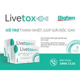LiveTox BigFam Hỗ Trợ Thanh Nhiệt Giải Độc Gan Bảo Vệ Gan Hộp 6 Vỉ X 10 Viên
