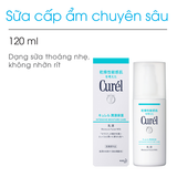 Dưỡng Da Cấp Ẩm Chuyên Sâu Curél Intensive Moisture care Moisture Facial Milk 120ml