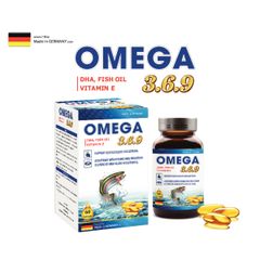 Viên Uống Dầu Cá Omega 369 Germany Hộp 60 Viên