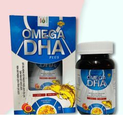 Viên Dầu Cá Omega DHA Plus Hộp 60 Viên