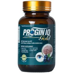 Viên Uống Hoạt Huyết Dưỡng Não Progin IQ Gold BTA - Tăng Cường Máu Não Hộp 30 Viên