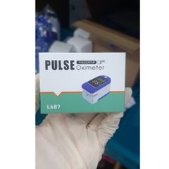 Máy Đo Nồng Độ Oxy Máu Pulse Oximeter Lk 87 Màu Xanh ( Mỹ )