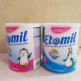 Sữa Dành Cho Trẻ Suy Dinh Dưỡng Và Trẻ Biến Ăn Sữa Etomil 1 lọ 400gr và 900gr