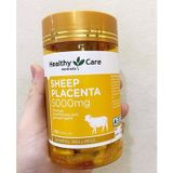 [Hàng Chuẩn ÚC] Healthy Care Sheep Placenta 5000mg - Viên Uống Nhau Thai Cừu 100 Viên