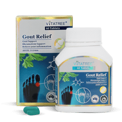 Viên Uống Hỗ Trợ Giảm Triệu Chứng Gout Viêm Khớp - Vitatree Gout Relief 60 Viên