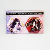  Set 2 huy hiệu Tohka - Kurumi ver Kimono DAL014 (Nhập Khẩu Chính Hãng Nhật Bản) 