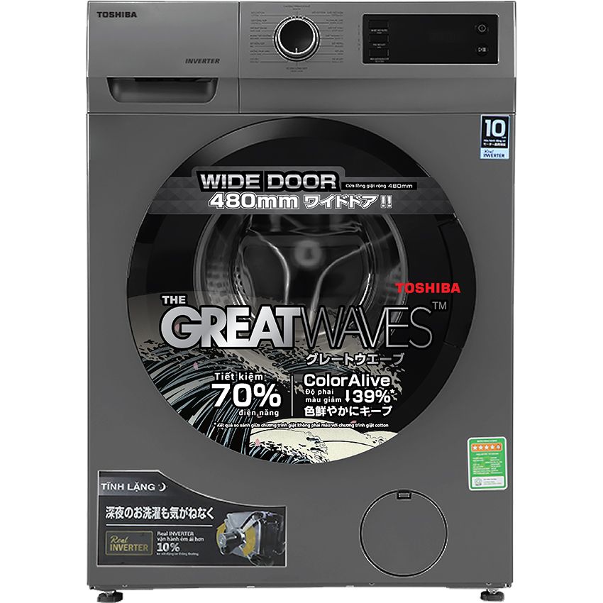 Máy giặt Toshiba Inverter 8.5 Kg TW-BK95S3VSK