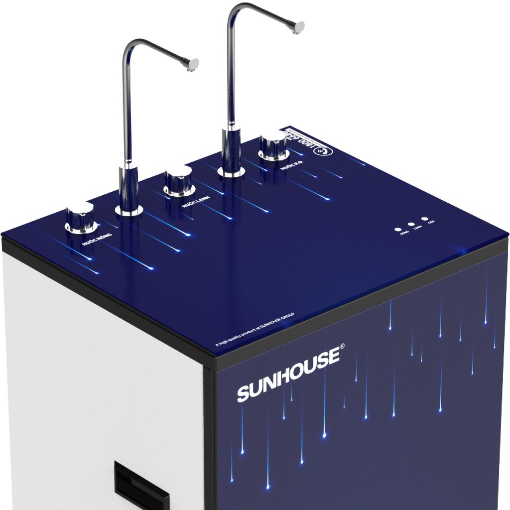 SHA76216CK - Máy Lọc Nước RO Nóng Nguội Lạnh Sunhouse - 10 Lõi