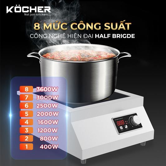 CI-3600F - Bếp Từ Công Nghiệp Kocher