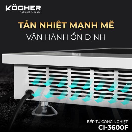 CI-3600F - Bếp Từ Công Nghiệp Kocher