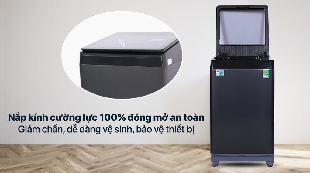 AQW-F100GT.BK - Máy giặt Aqua - 10 KG