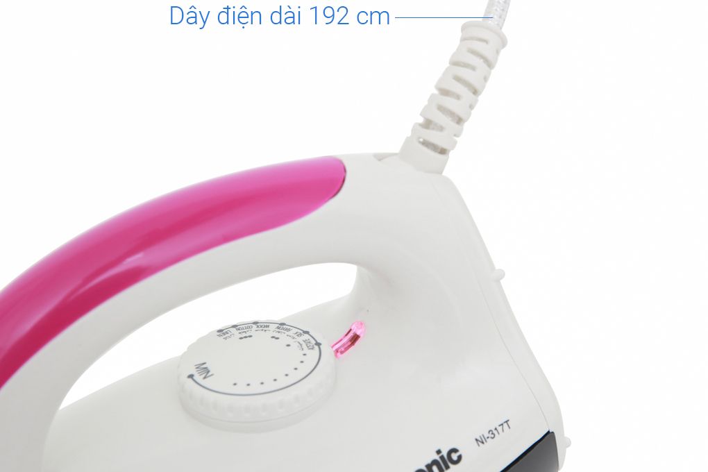 NI-317TVRA - Bàn Ủi Khô Panasonic - Trắng Hồng
