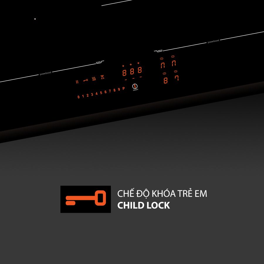 DI-866GE - Bếp Từ Bốn Kocher _ Germany