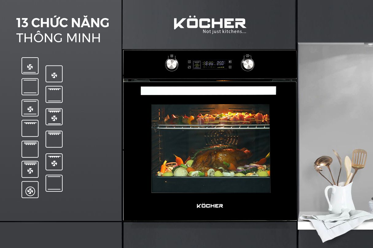 KOEU-71S13F - Lò Nướng Kocher
