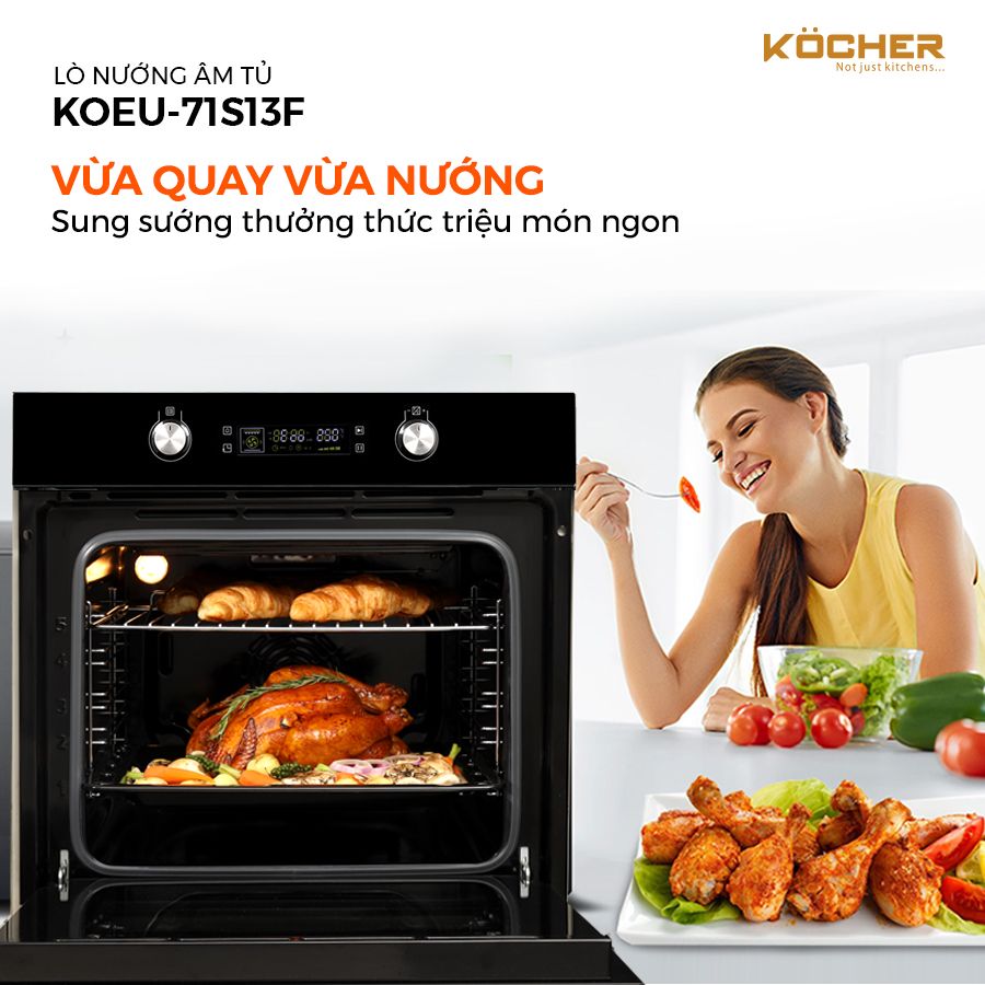 KOEU-71S13F - Lò Nướng Kocher