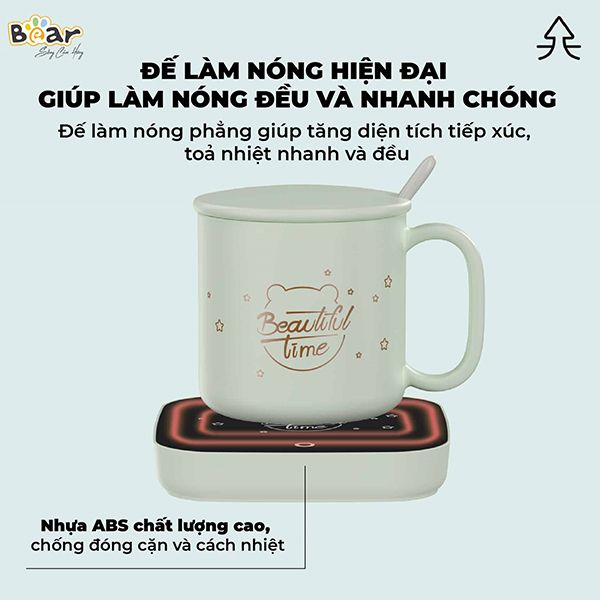 DRBD-C16J5 - Đế Làm Nóng Bear