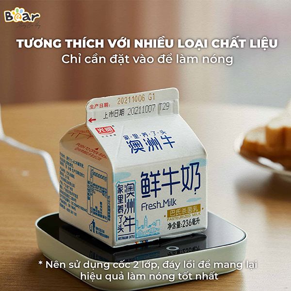 DRBD-C16J5 - Đế Làm Nóng Bear