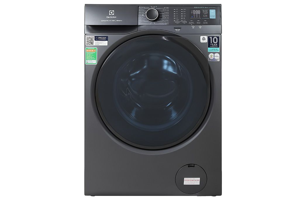 EWF1024P5SB - Máy Giặt Electrolux UltimateCare 500 Inverter 10 Kg - Xám