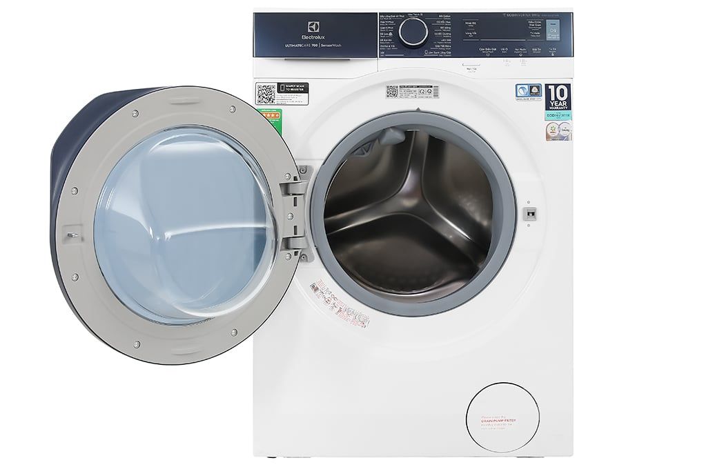 EWF1142Q7WB - Máy Giặt Electrolux UltimateCare 700 Inverter 11 Kg - Bạc