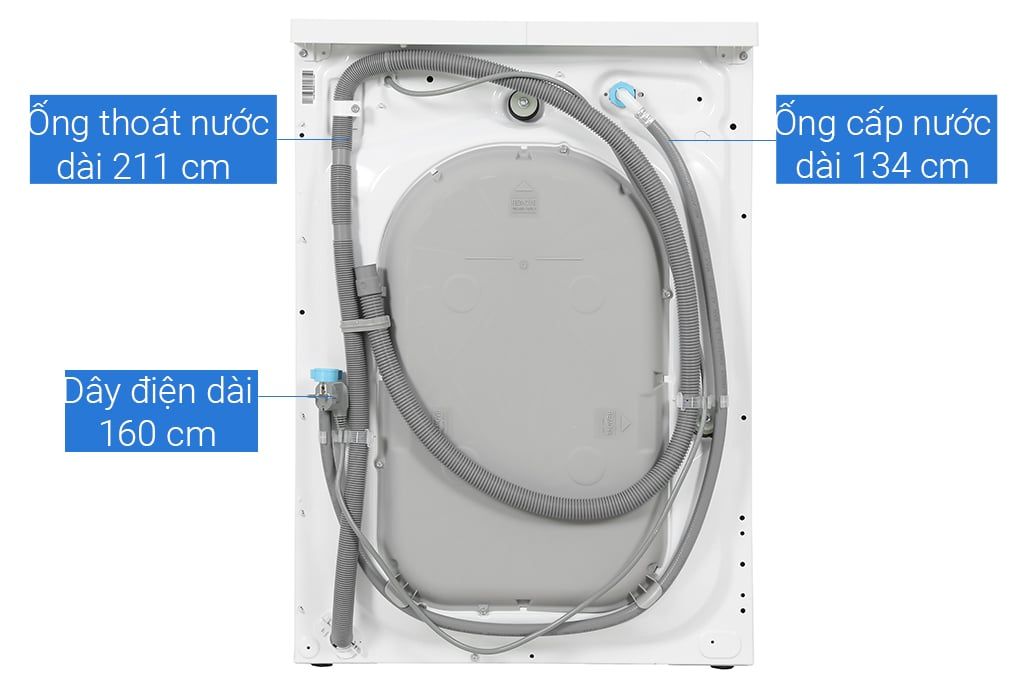 EWF1142Q7WB - Máy Giặt Electrolux UltimateCare 700 Inverter 11 Kg - Bạc