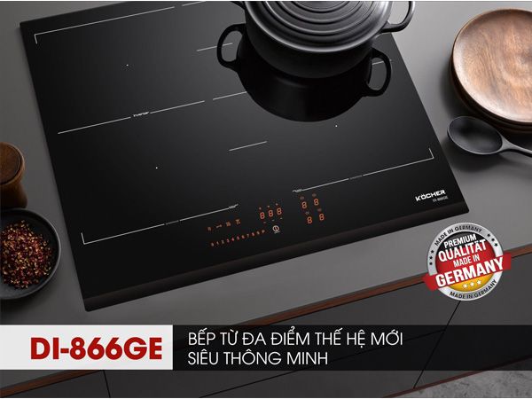 DI-866GE - Bếp Từ Bốn Kocher _ Germany