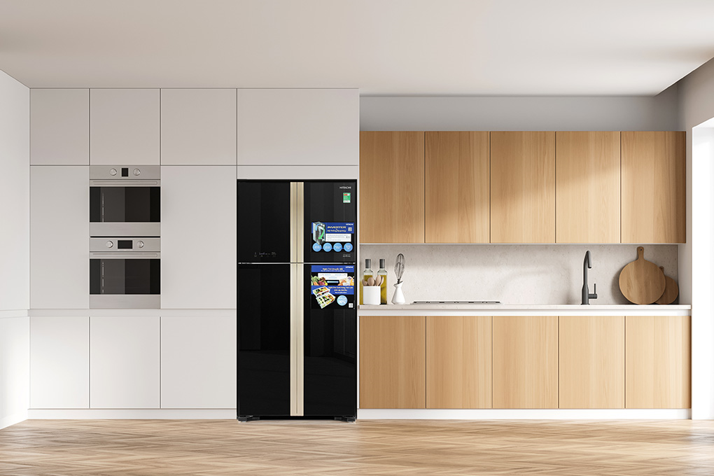 R-FW650PGV8-GBK - Tủ Lạnh Hitachi Inverter 509 Lít Multi Door