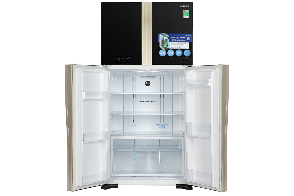 R-FW650PGV8-GBK - Tủ Lạnh Hitachi Inverter 509 Lít Multi Door