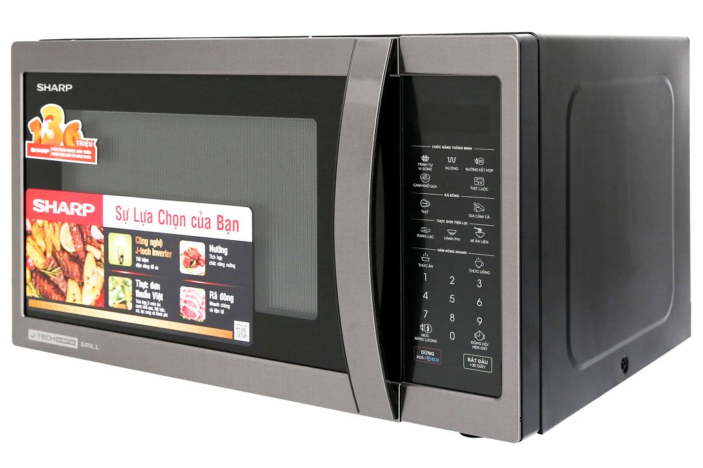 R-G728XVN-BST - Lò Vi Sóng Có Nướng Sharp 28 Lít