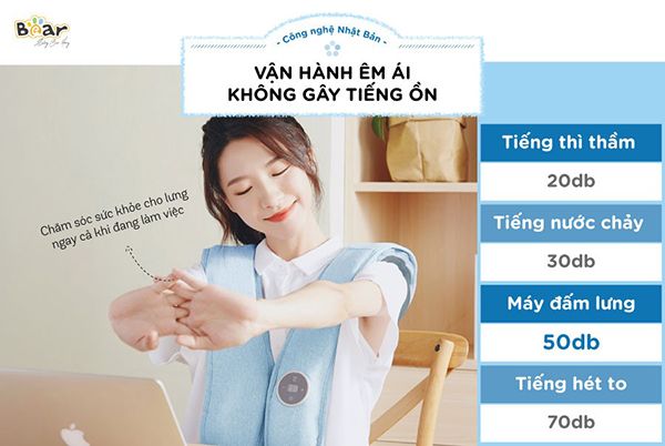 MA-B01V1 - Máy Đấm Lưng Massage Bear