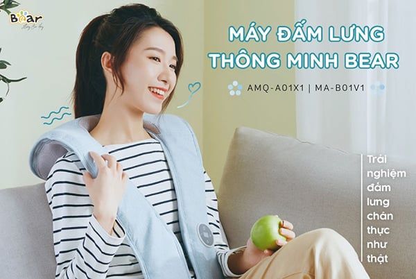 MA-B01V1 - Máy Đấm Lưng Massage Bear