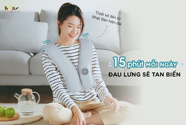 MA-B01V1 - Máy Đấm Lưng Massage Bear