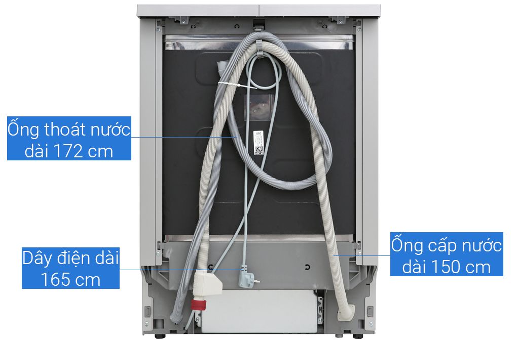 ESF5512LOX - Máy Rửa Chén Độc Lập Electrolux - Xám Nhạt